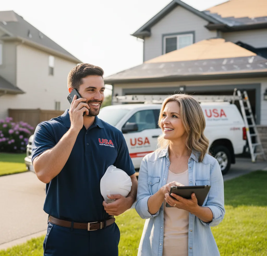 USA Roof Repair Experts customer support in Moroni